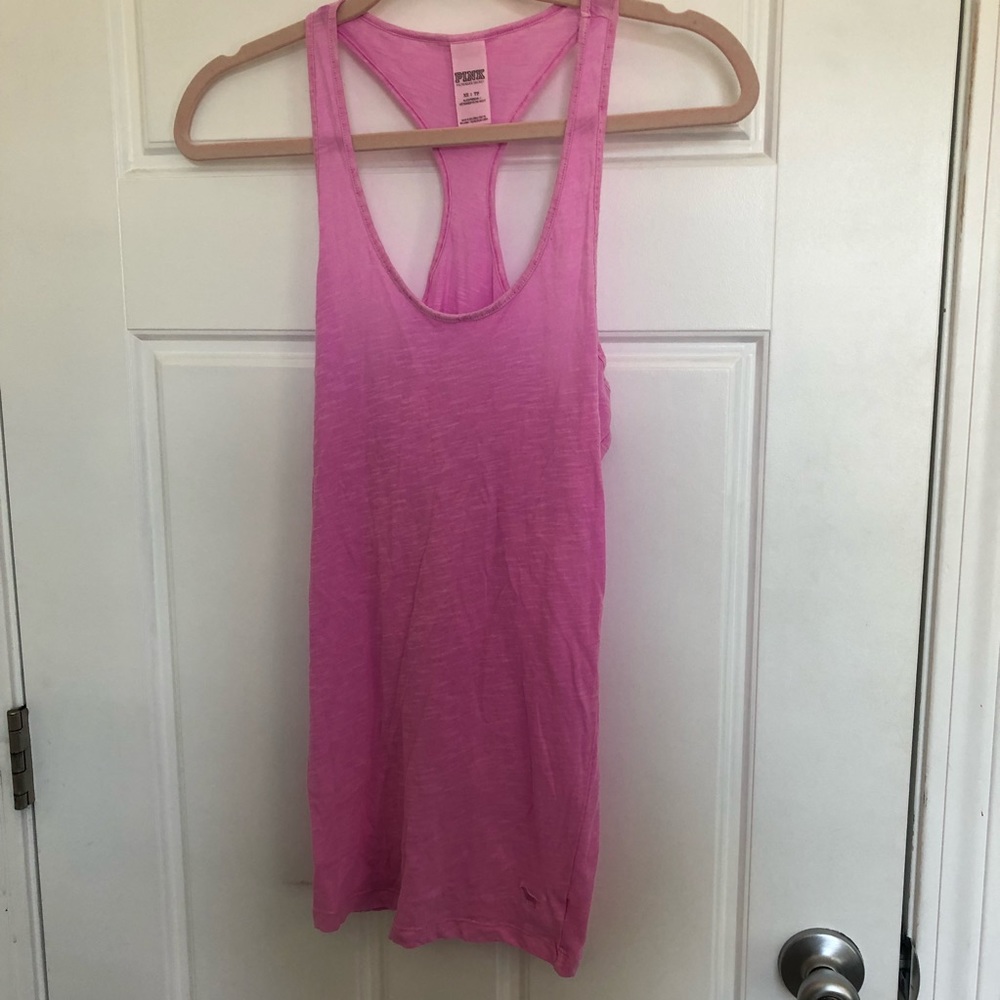 NWOT VS Pink Racerback Tank